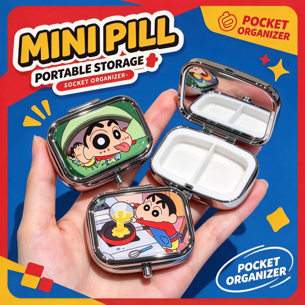 Case Fans - Crayon Shin-chan Mini Sealed Metal Tin