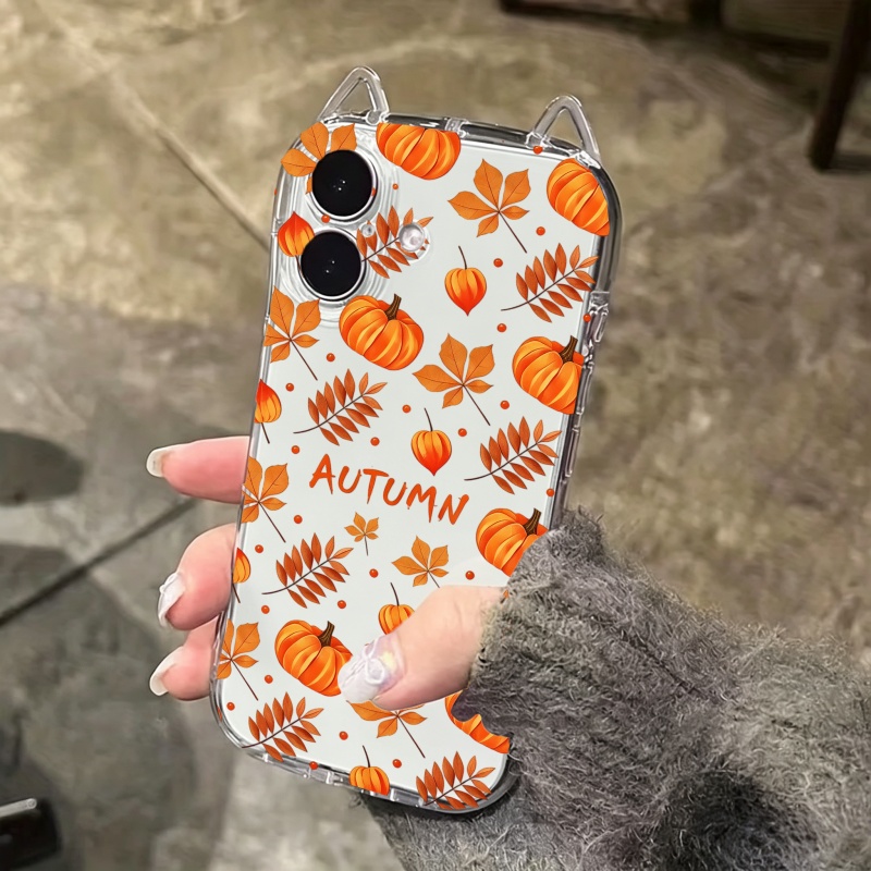 Autumn Pumpkin Falling Leaves  - Computer Case 评论和价格