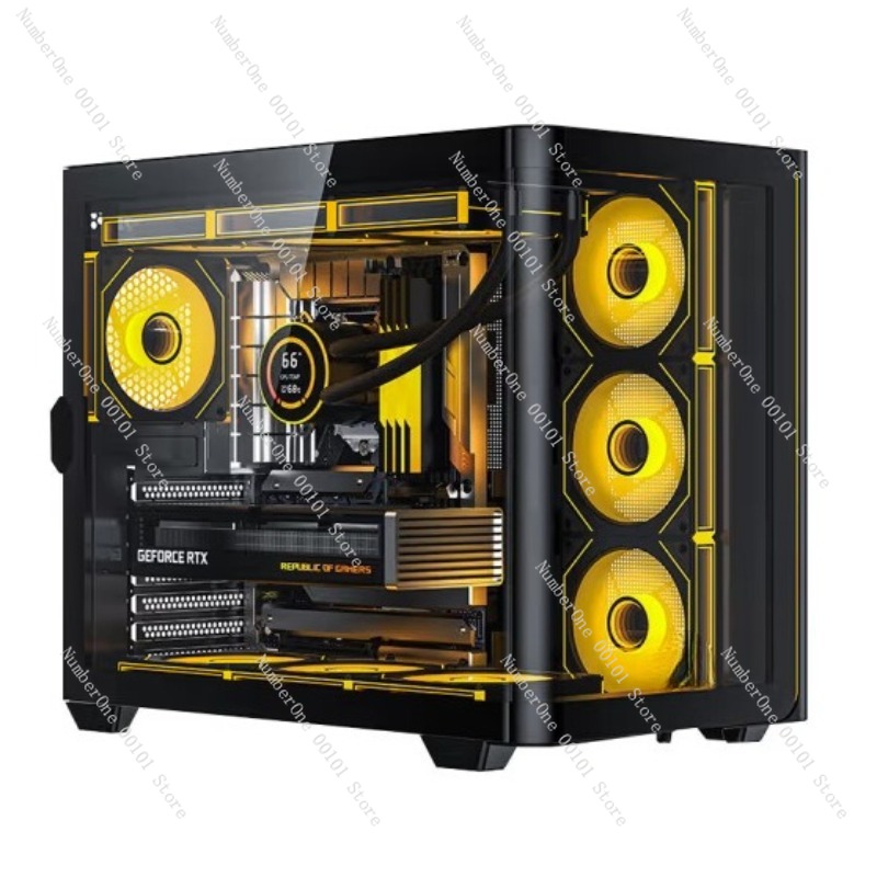 Panoramic Curved Glass Desktop - Pc Chassis 评论和价格